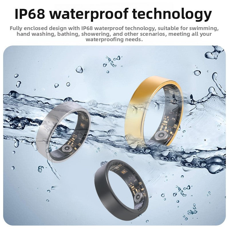 Health monitoring new sports smart ring (waterproof)